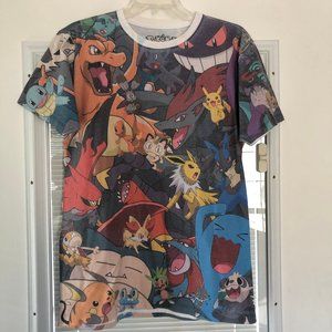 Nintendo Pokemon graphic tee t-shirt